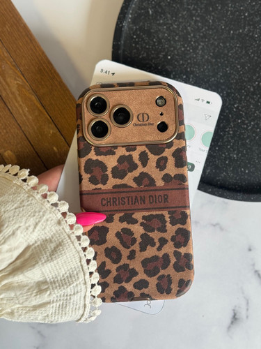 قاب Dior Leopard Golden آیفون