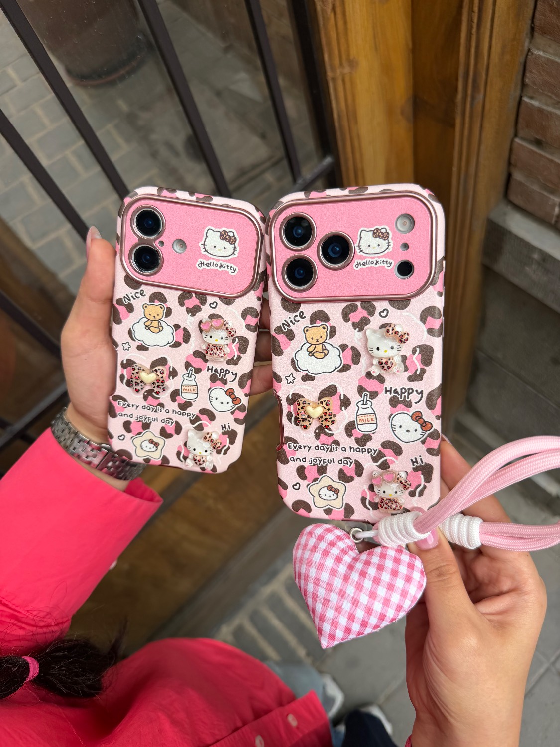 قاب pink kitty leopard آیفون
