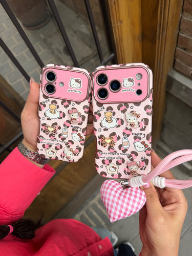 قاب pink kitty leopard آیفون