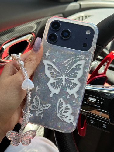قاب Ice Butterfly با آویز آیفون
