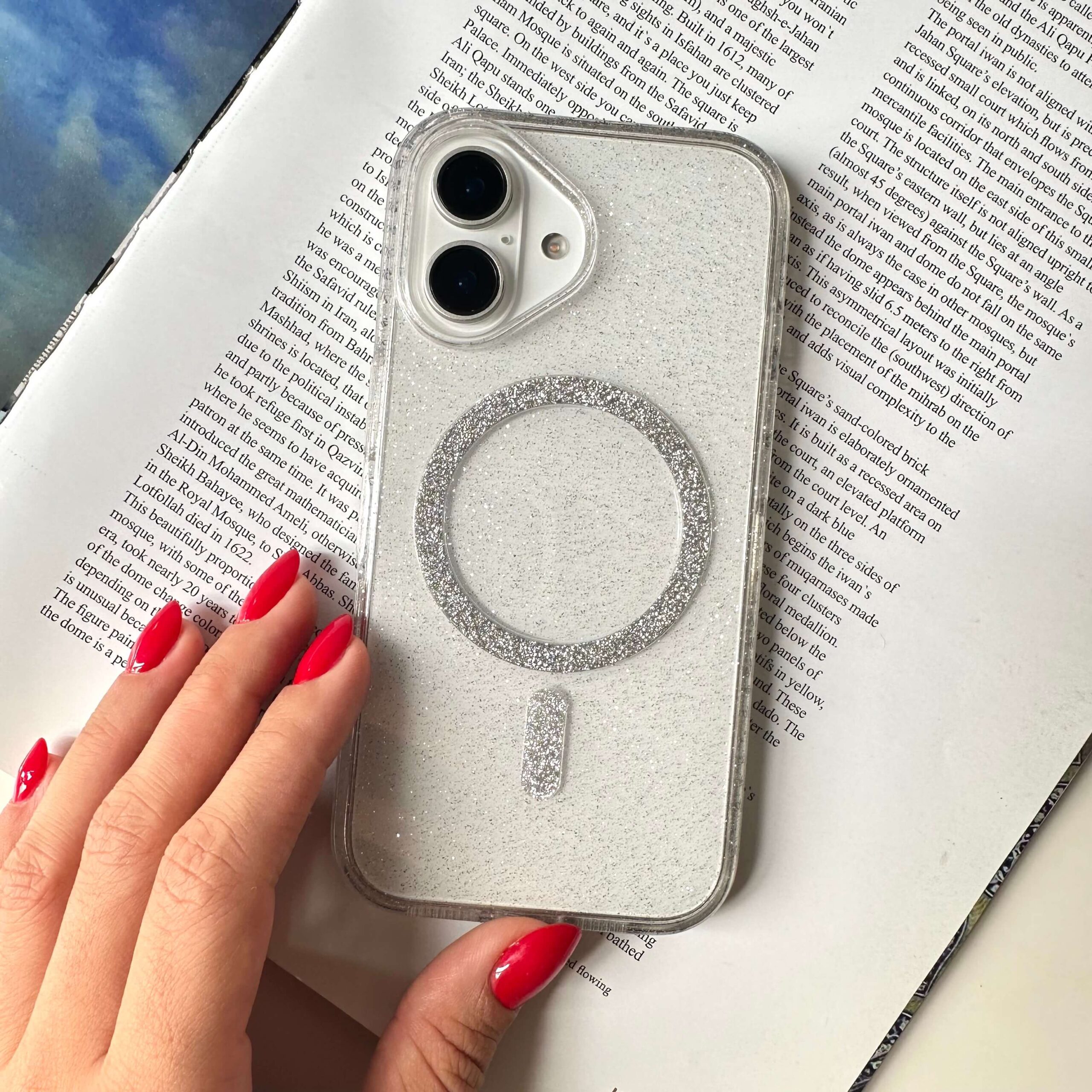 قاب Magic Magsafe شاینی آیفون و سامسونگ