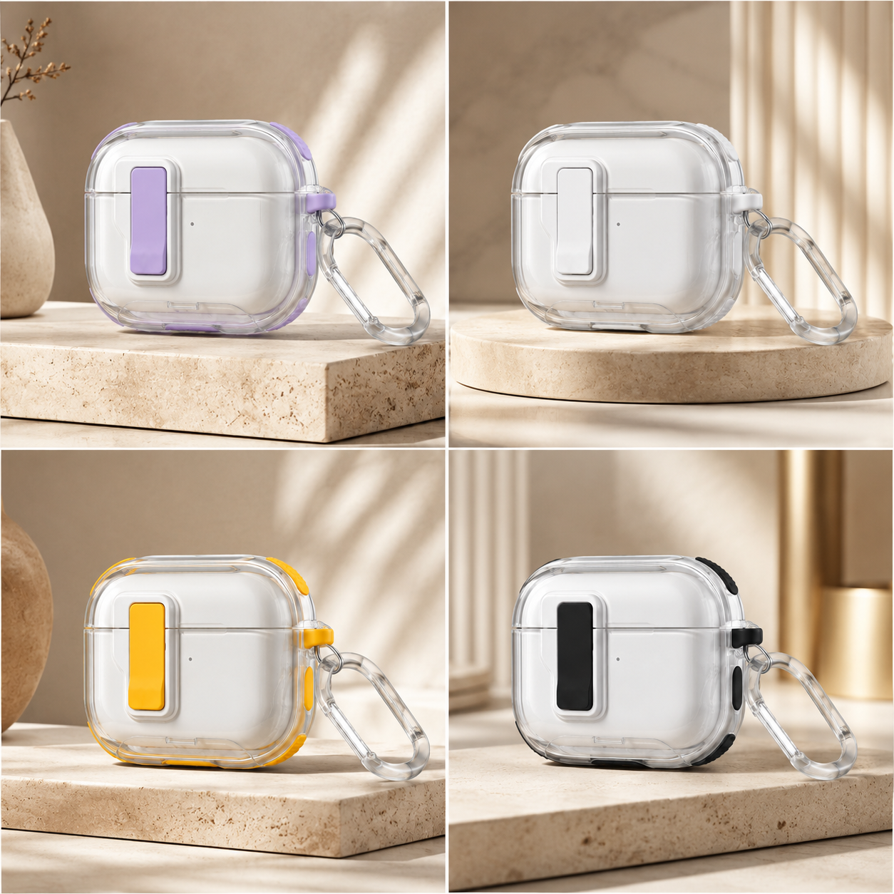 کیس ایرپاد candy clear