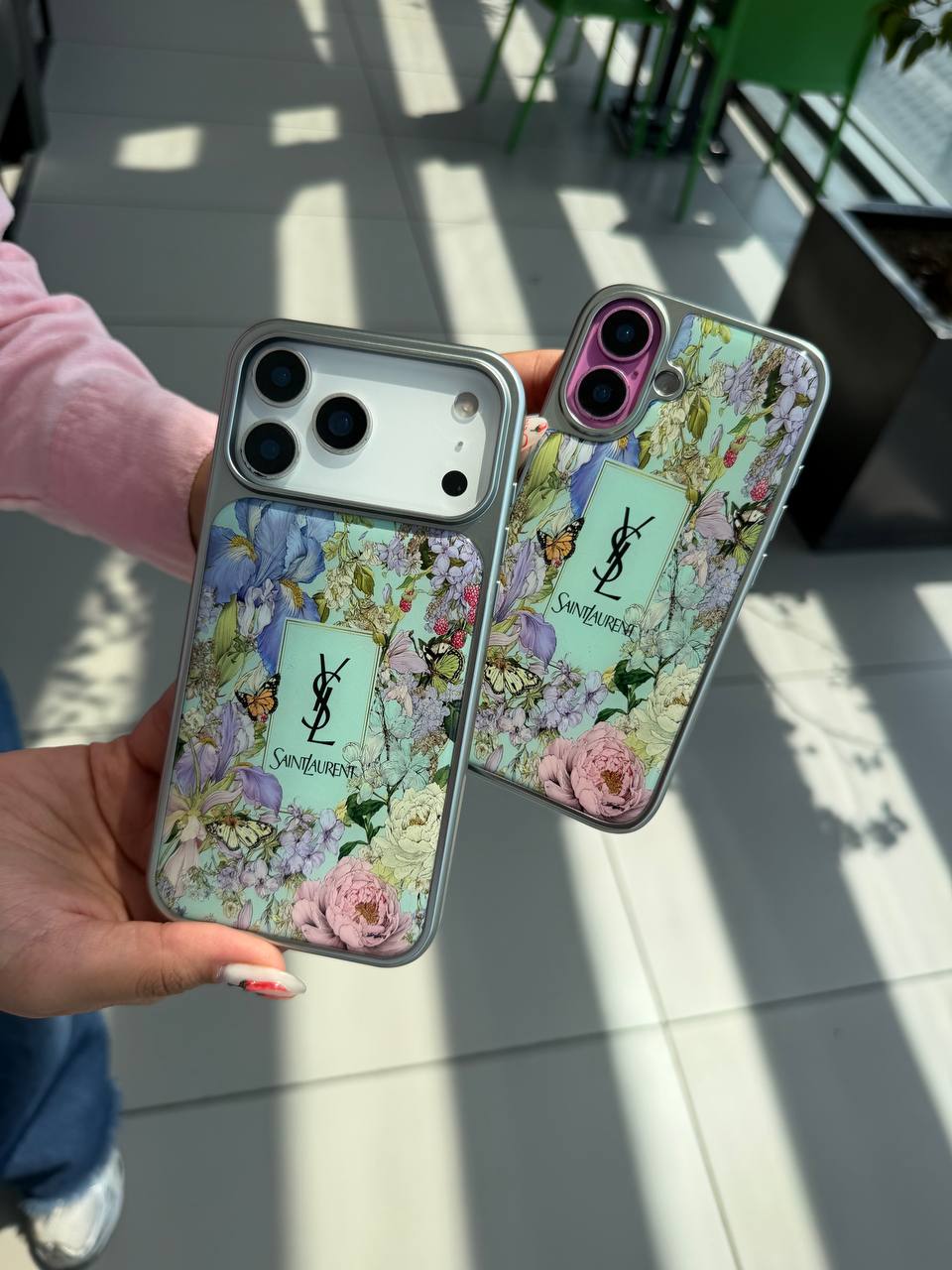 قاب ysl spring flowers آیفون