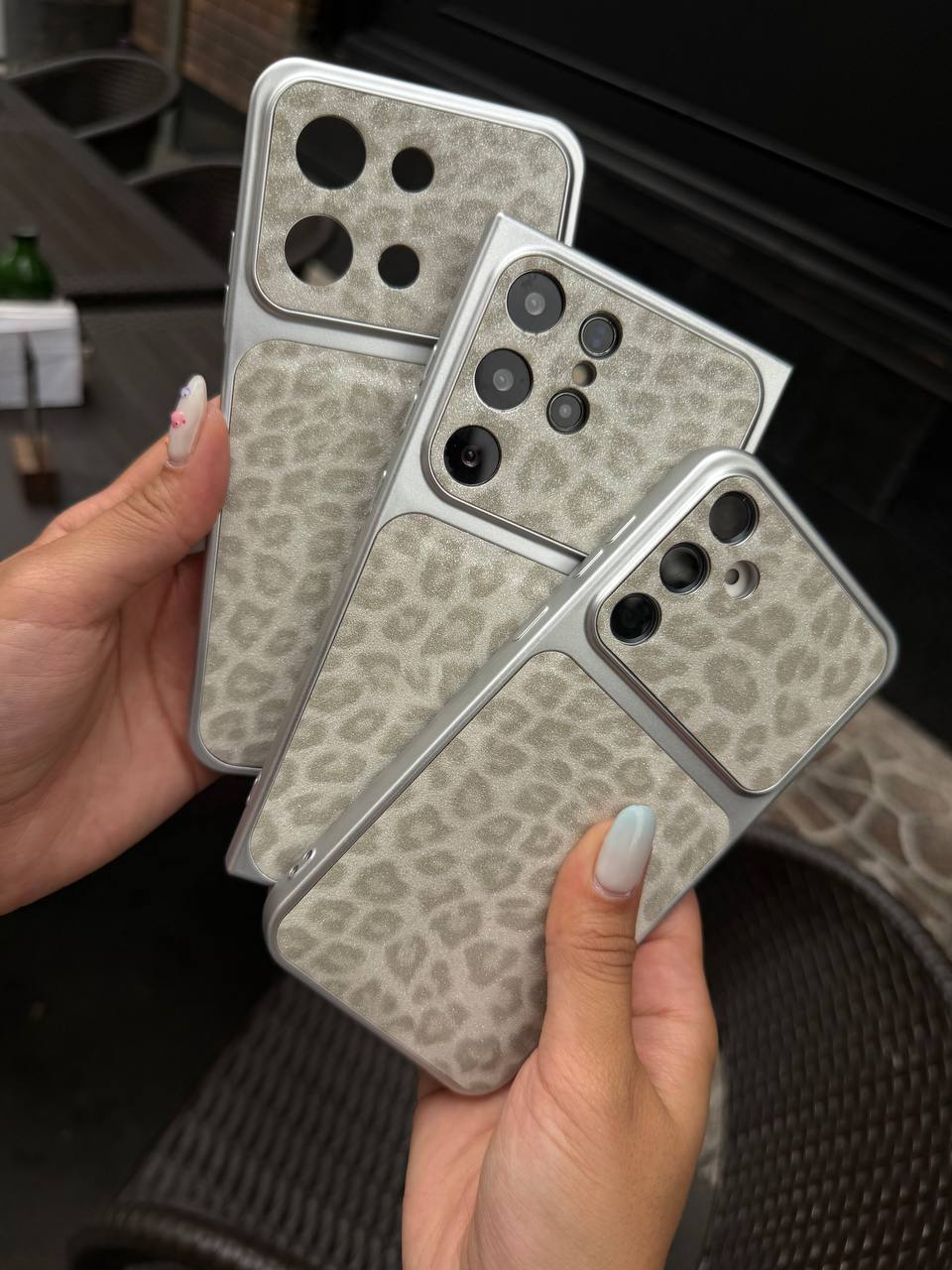 قاب leopard grey سامسونگ و شیائومی