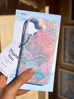 قاب هولوگرامی مات Shell Bloom شیائومی note9s