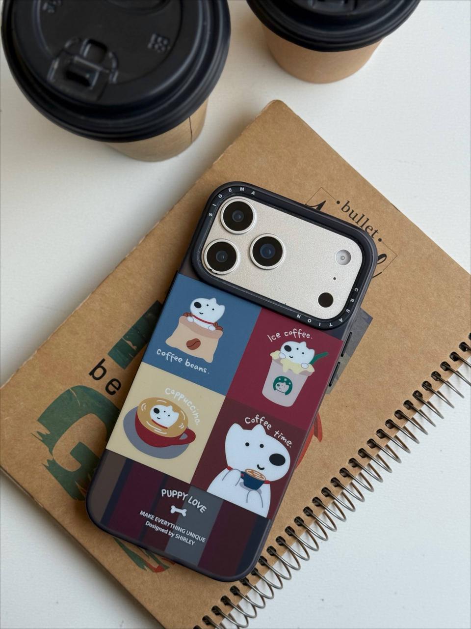 قاب Puppy Love Coffee آیفون