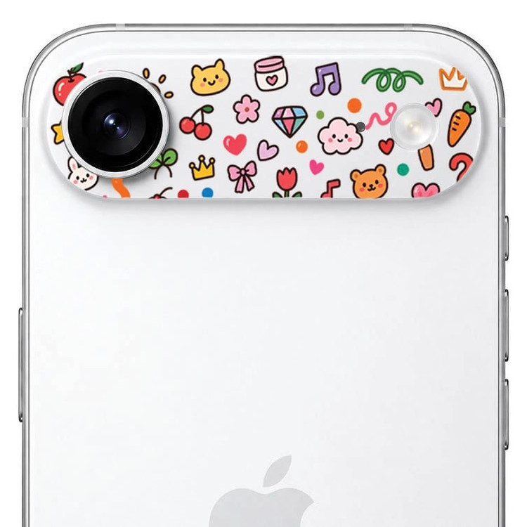محافظ دور لنز طرح Colorful بلو Blueo Invisible Shock-Resistant Lens Protection