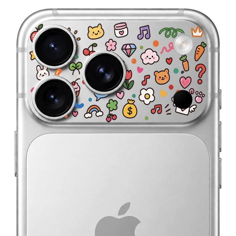 محافظ دور لنز طرح Colorful بلو Blueo Invisible Shock-Resistant Lens Protection