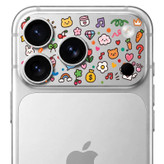محافظ دور لنز طرح Colorful بلو Blueo Invisible Shock-Resistant Lens Protection