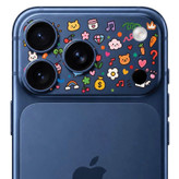 محافظ دور لنز طرح Colorful بلو Blueo Invisible Shock-Resistant Lens Protection