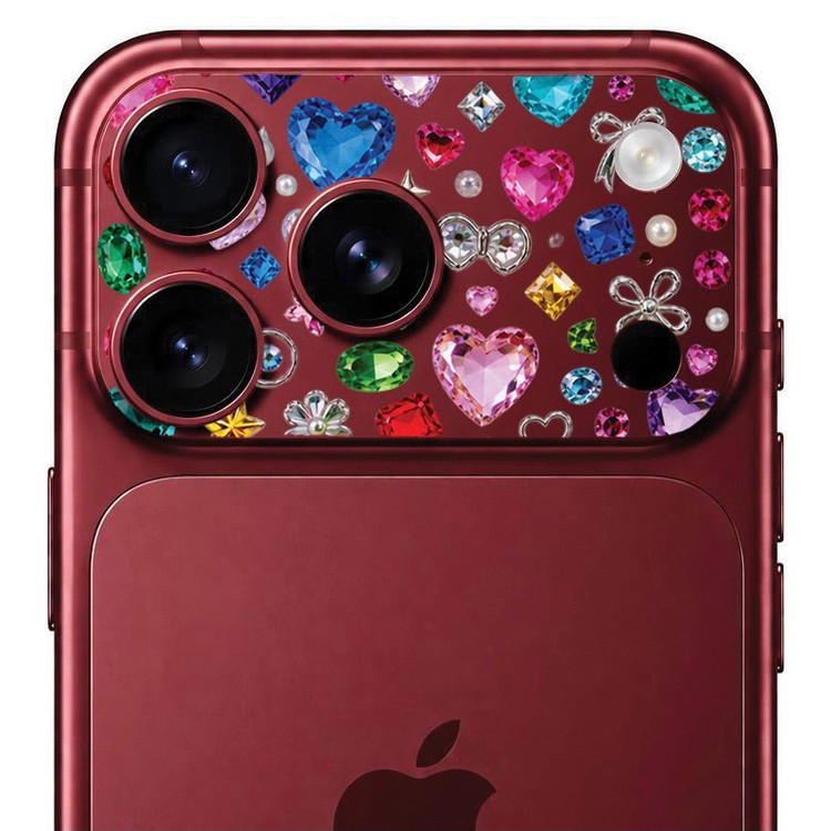 محافظ دور لنز طرح Gem بلو Blueo Invisible Shock-Resistant Lens Protection