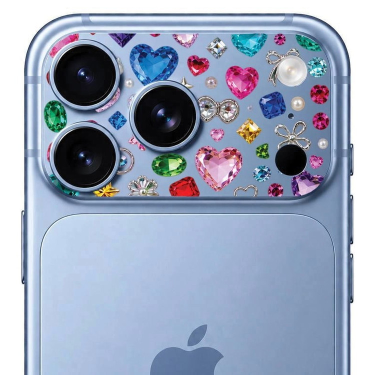 محافظ دور لنز طرح Gem بلو Blueo Invisible Shock-Resistant Lens Protection