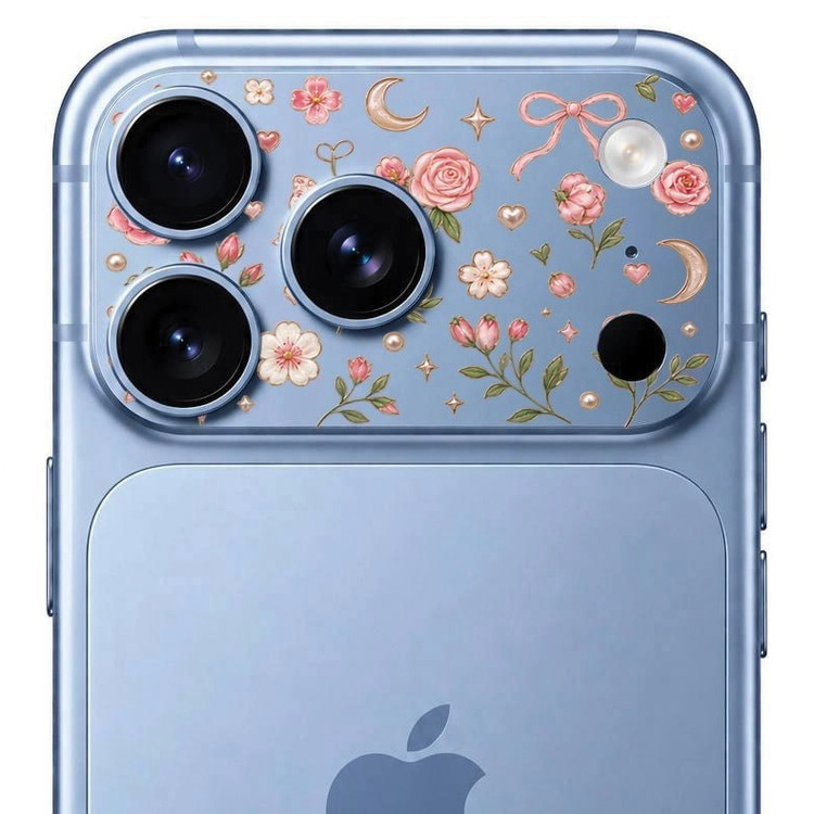 محافظ دور لنز طرح گل بلو Blueo Invisible Shock-Resistant Lens Protection