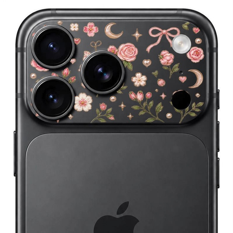 محافظ دور لنز طرح گل بلو Blueo Invisible Shock-Resistant Lens Protection