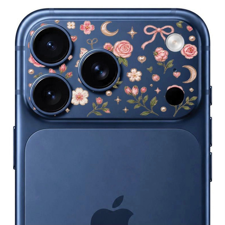 محافظ دور لنز طرح گل بلو Blueo Invisible Shock-Resistant Lens Protection
