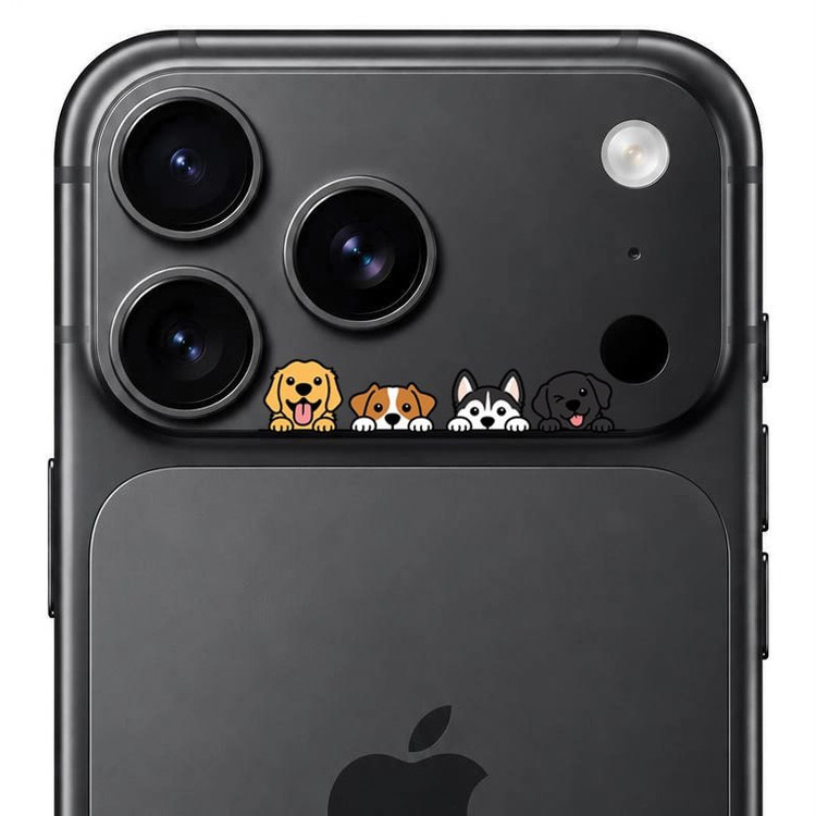 محافظ دور لنز طرح سگ ها بلو Blueo Invisible Shock-Resistant Lens Protection