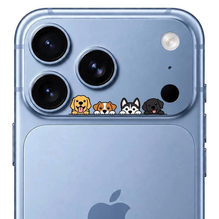 محافظ دور لنز طرح سگ ها بلو Blueo Invisible Shock-Resistant Lens Protection
