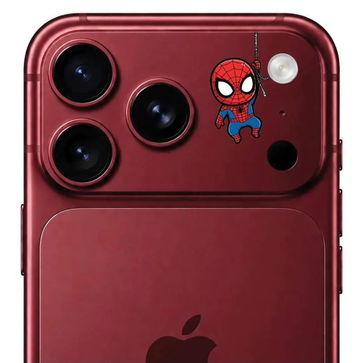محافظ دور لنز طرح Spider Man مرد عنکبوتی بلو Blueo Invisible Shock-Resistant Lens Protection