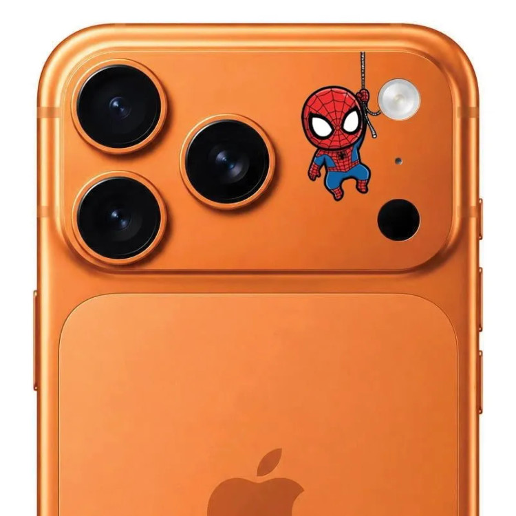 محافظ دور لنز طرح Spider Man مرد عنکبوتی بلو Blueo Invisible Shock-Resistant Lens Protection