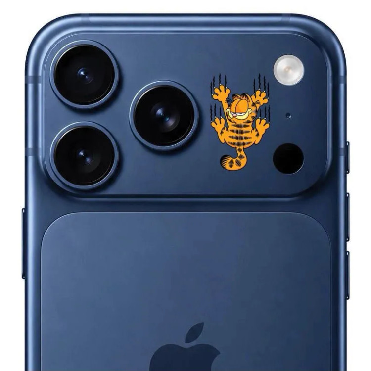 محافظ دور لنز طرح گارفیلد بلو Blueo Invisible Shock-Resistant Lens Protection